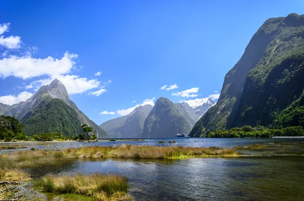 밀 포드 사운드입니다. 뉴질랜드 — 스톡 사진