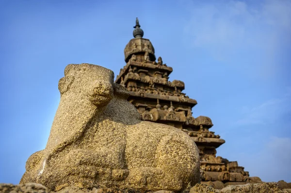 Mamallapuram에 해안 사원 — 스톡 사진