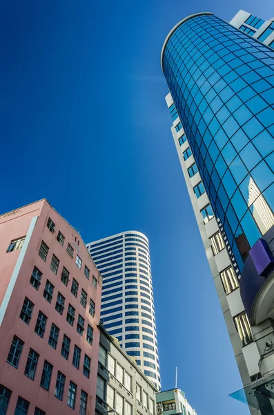 Uma parte do edifício moderno — Fotografia de Stock