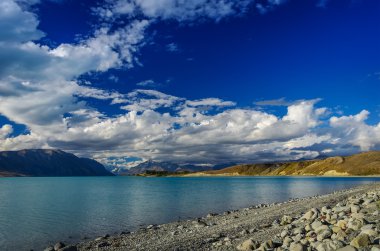 Beautiful background from The Lake Tekapo clipart