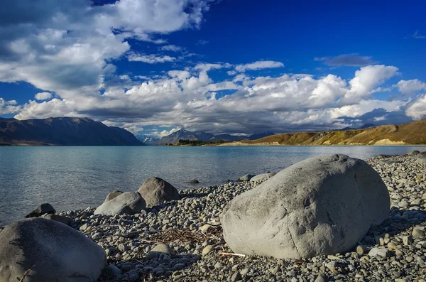 Tekapo озеро — стокове фото