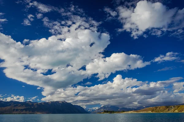 Красиве тло від озера Tekapo — стокове фото