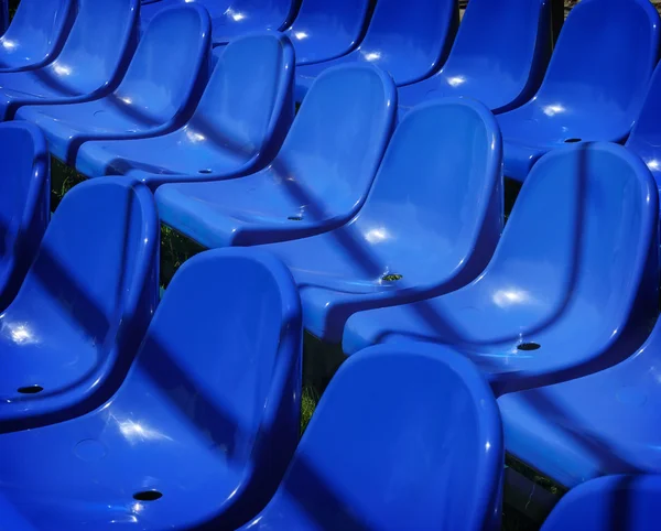 Rows of empty chairs — Stock Photo, Image