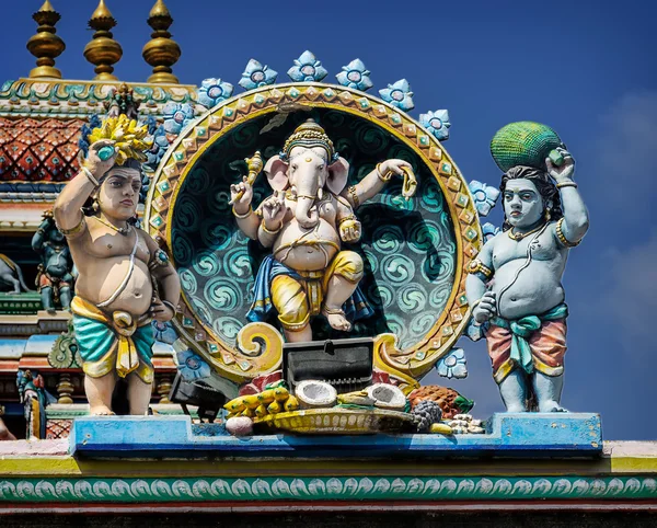 Detalj av indiska Kapaleeswarar temple — Stockfoto