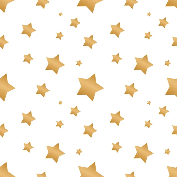 Nahtloser Hintergrund mit bunten Sternen — Stockvektor