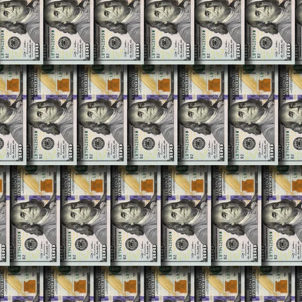 Dollars seamless background. High resolution seamless texture — Stock Photo, Image