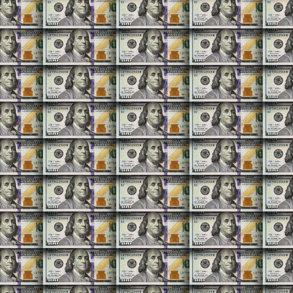 Dollars seamless background. — Stock Photo, Image