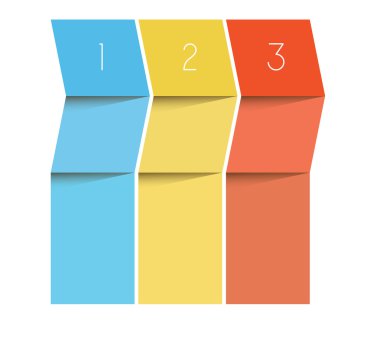 Şablon zaman çizelgesi Infographic üç metin alanı için 