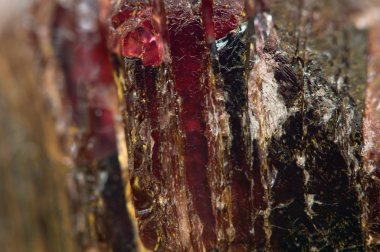 garnet mineral gelen fantastik arka plan