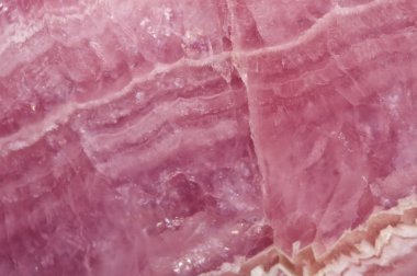 Manganez karbonat maden pembe. Makro