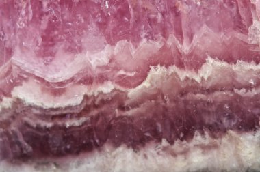 Manganez karbonat maden pembe. Makro