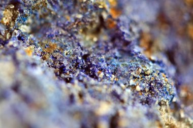 Azurit bir yumuşak, derin mavi bakır mineraldir