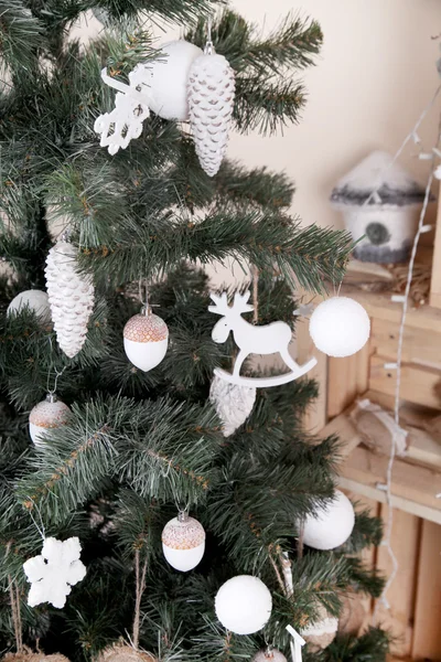 Decorazione shabby di Natale in studio — Foto Stock