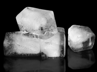 Donmuş buz küpleri