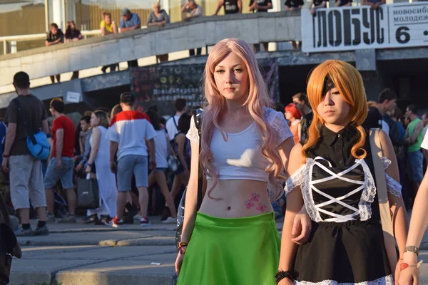 El festival de subculturas juveniles y cosplay "Znaki " —  Fotos de Stock