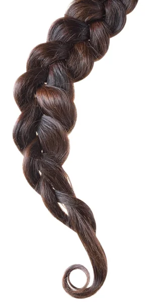 Kvinnors hår curl — Stockfoto