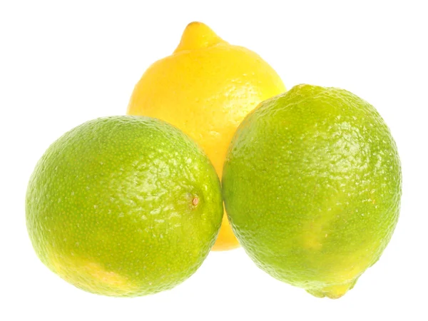 石灰和柠檬. — 图库照片