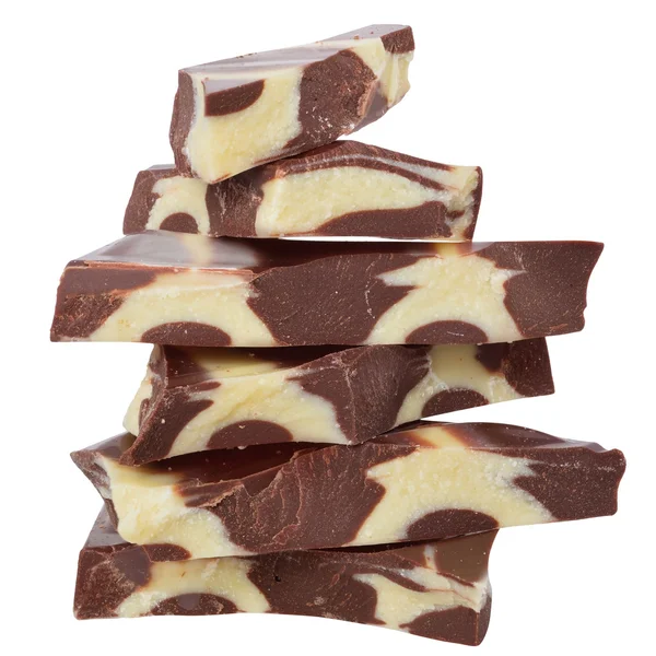 Chocolade tower close-up — Stockfoto