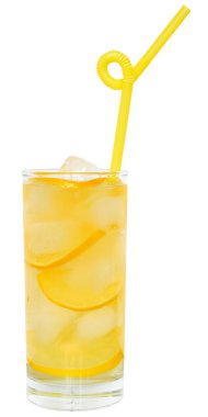 buz küpleri ile limonata