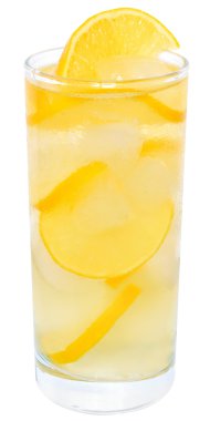 buz küpleri ile limonata
