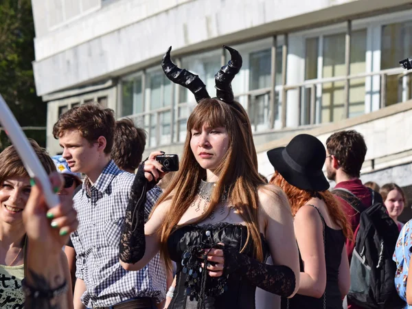 Il festival delle sottoculture giovanili e del cosplay "Znaki " — Foto Stock