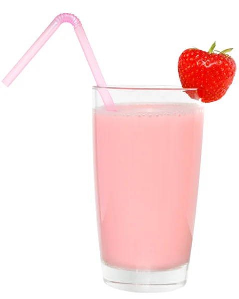 Batido de frutas aislado — Foto de Stock