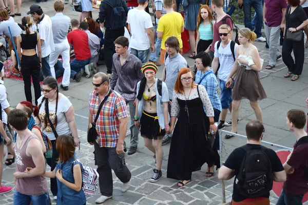 Il festival delle sottoculture giovanili e del cosplay "Znaki " — Foto Stock
