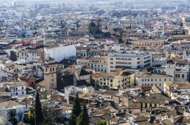 Granada, şehir, Endülüs, İspanya, Fas, Alhambra, Müslüman, bakış açısı