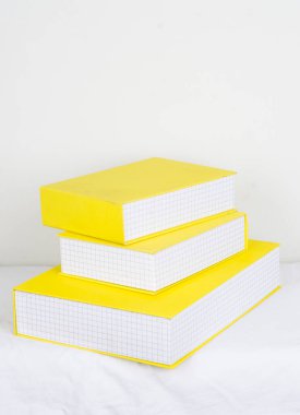 dizin, sarı, okul, kaydetme, kutular, çalışma, kitaplar, defterler,