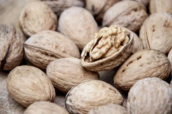 Lot of walnut — Stock Photo, Image