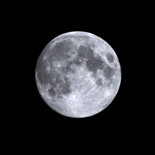 Isolated full moon Stock Picture