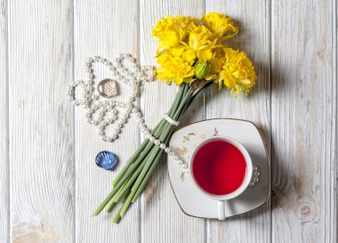 Nergis çiçek bahar