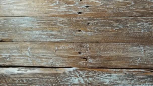 Wooden wood background texture board. Pan over wood texture — Stock Footage Wooden Wood Background Texture Board Pan Wood Texture Stock Footage