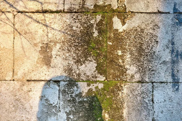 Старая Каменная Стена Старый Каменный Фон Бетонный Фон — стоковое фото