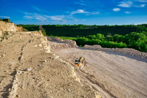 Landscape Stone Quarry Summer Day — Stock Photo, Image