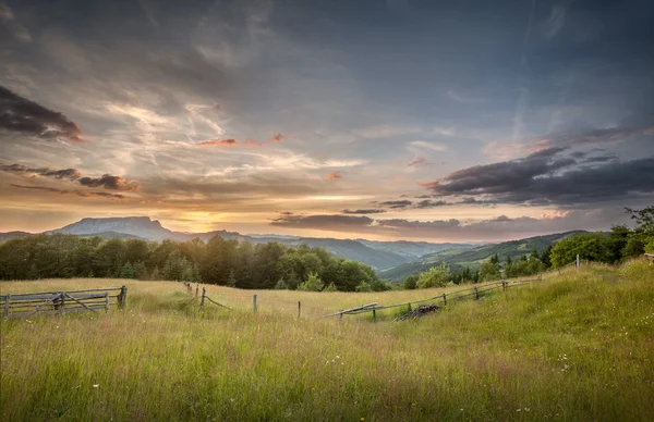 Magestic sunset — Stock Photo, Image