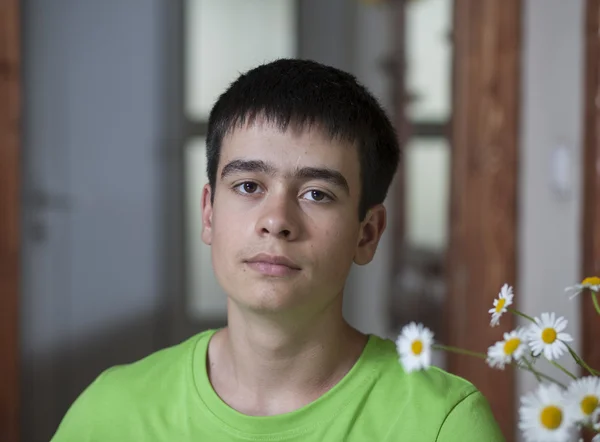 Menino adolescente — Fotografia de Stock