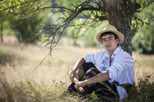 Rumänska teenage — Stockfoto