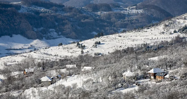 Inverno na montanha — Fotografia de Stock