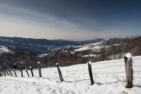 Paisaje invierno —  Fotos de Stock