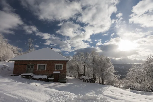 Winter in Bergen — Stockfoto