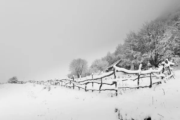Carpatians winter time — Stock Photo, Image