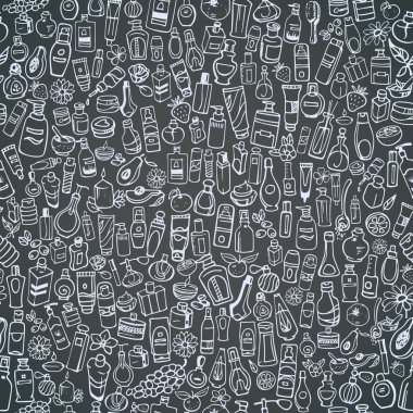 kozmetik ürünleri sorunsuz arka plan