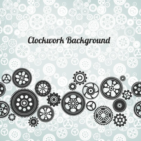 Mechanism background — Stock Vector