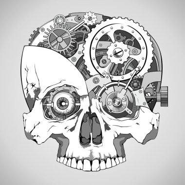 clockwork skull