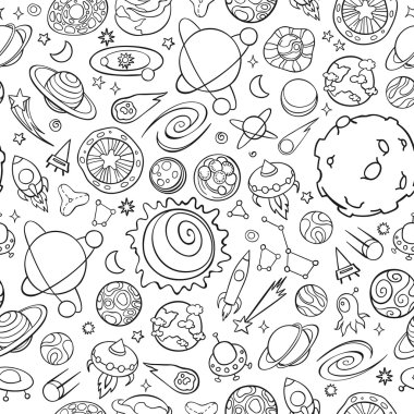 Doodles'ın uzay nesneleri