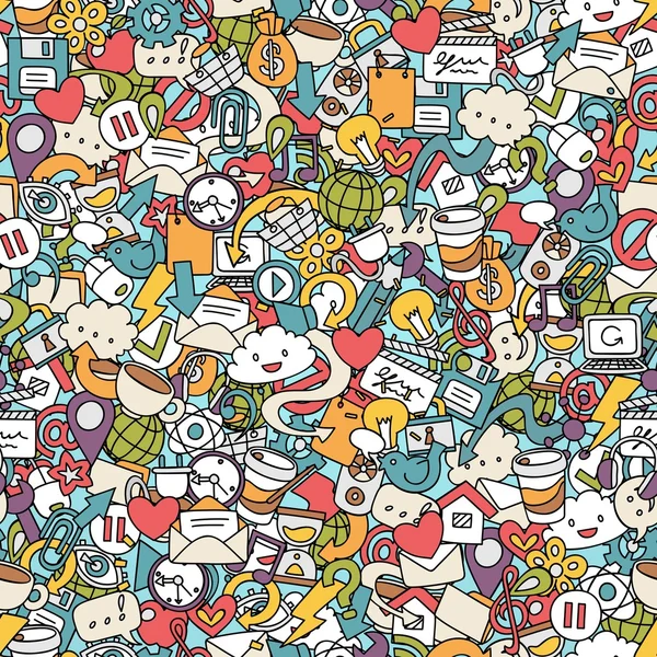 Social network background — Stock Vector