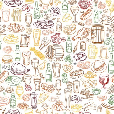 yarım yamalak bira ve aperatifler