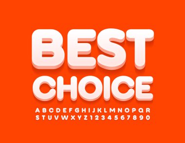 Moda yazı tipi, modern alfabe harfleri, sayılar ve sembollerle en iyi vektör logosu seçimi