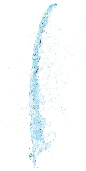 飞溅的液体，在白色背景上 — 图库照片